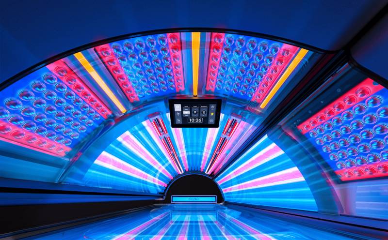 Séance de bronzage en cours chez Soleriade, votre centre de bronzage uv à Lyon 6