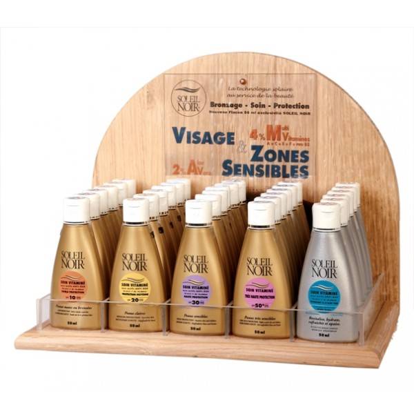 Gamme de soins Solaires Soleil Noir pour protéger et hydrater votre peau